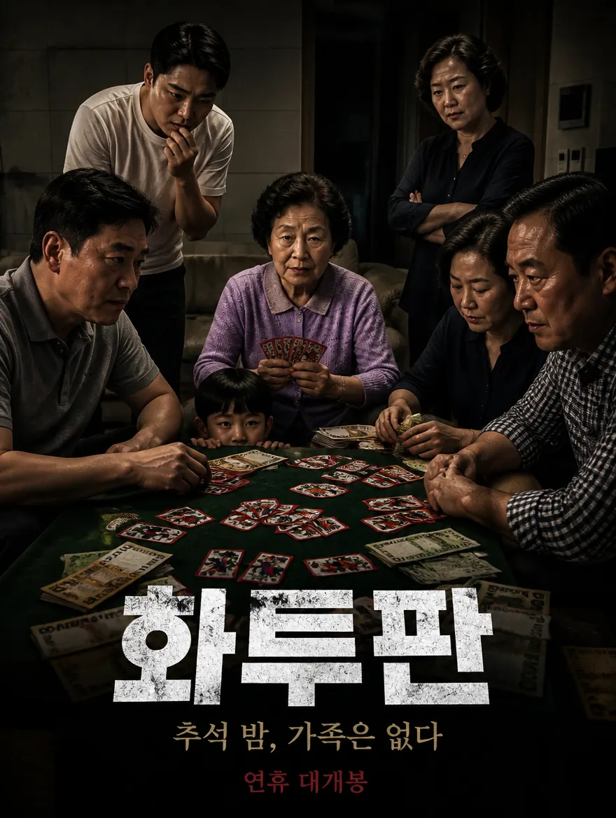 화투판 영화 포스터